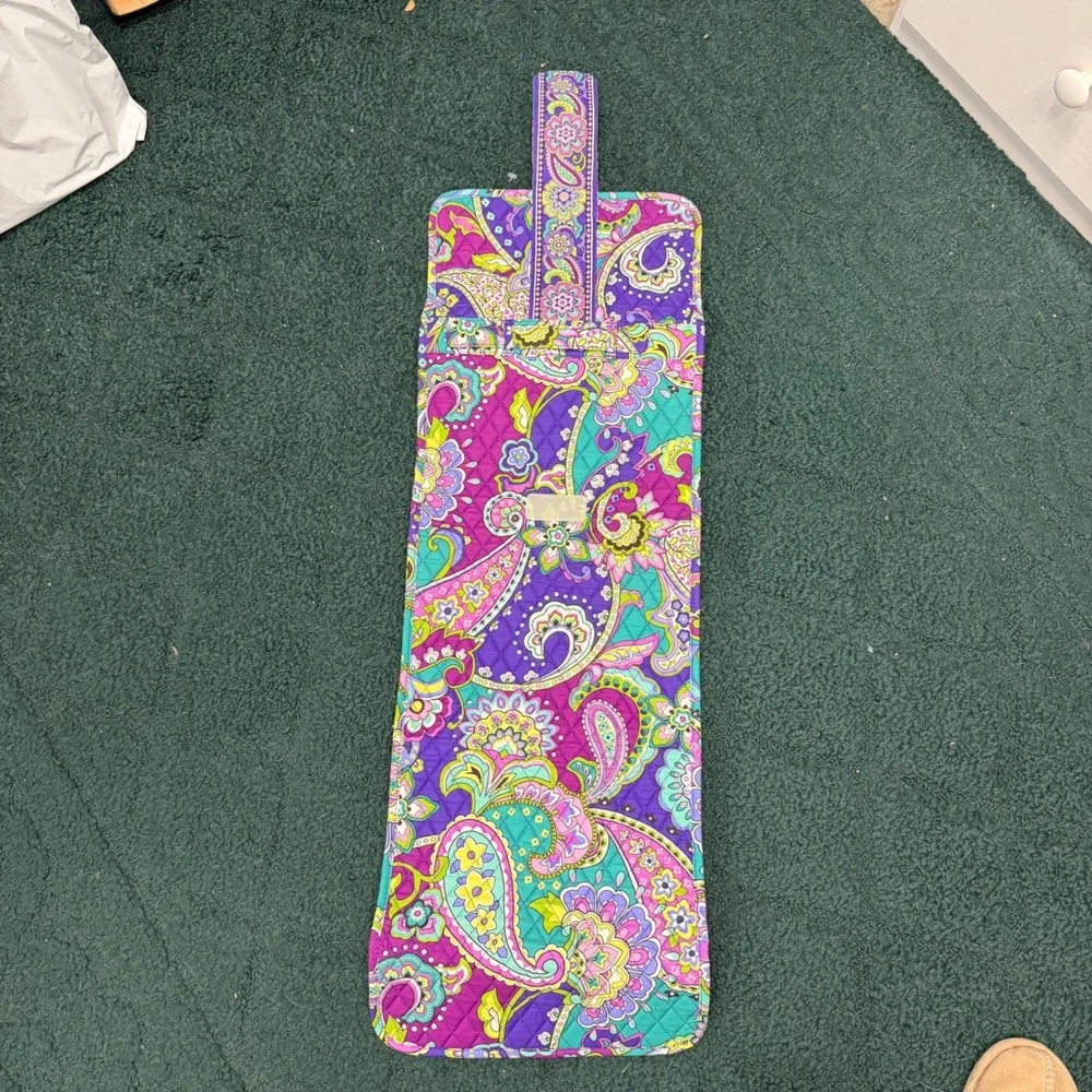 Vera Bradley Changing Pad Baby Heather‎ Purple Teal Paisley Quilted Travel